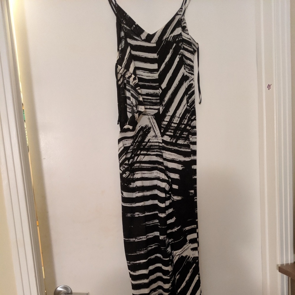 Black and White Jumpsuit New